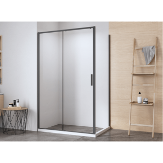 Душевой уголок Aquanet Pleasure Evo AE65-120x90-BT 324135 120x90 см профиль чёрный матовый стекло прозрачное